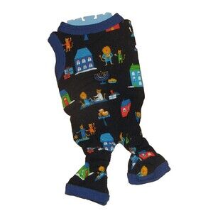 Target Hanukkah Pet Pajamas Navy Blue Size XS Menorah NEW